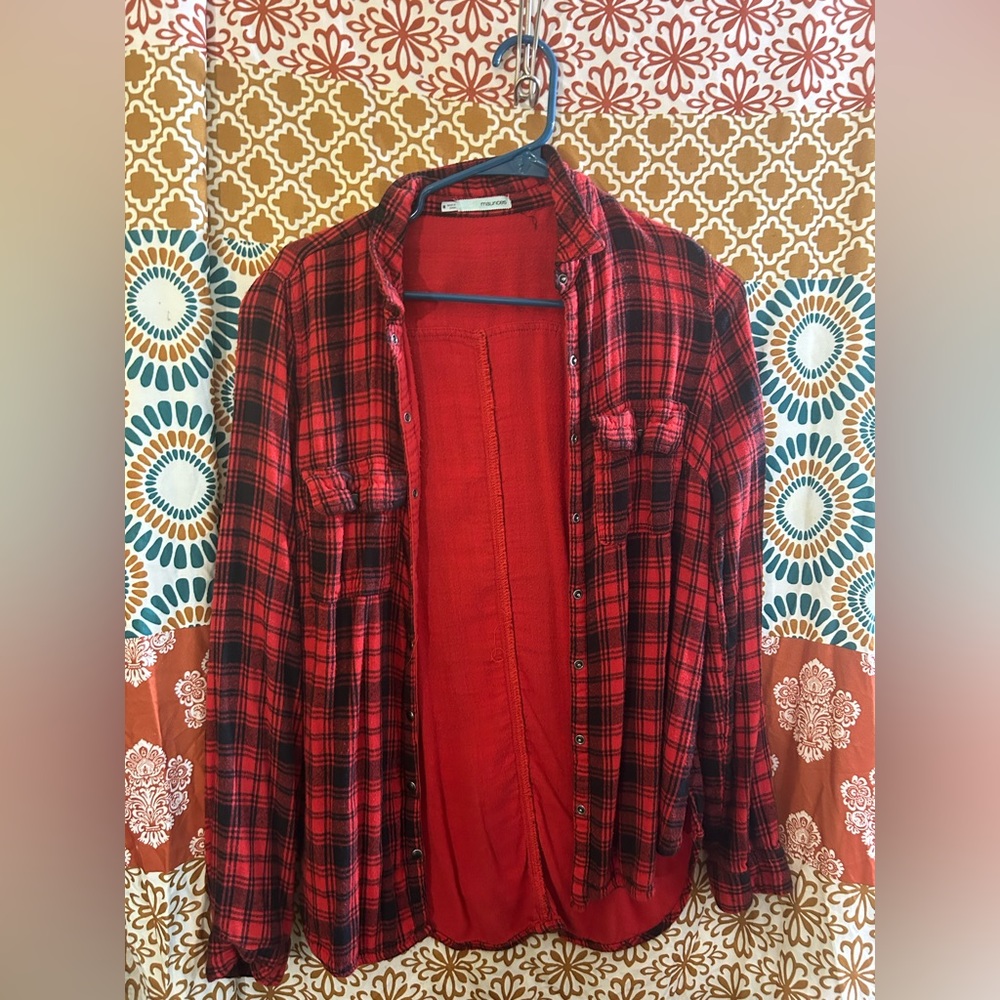 Red and black flannel